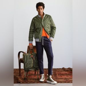 Varsity Jacket - Todd Snyder X Jack Purcell Jacket - Men’s XL in Green.